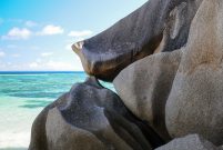 Anse Source d´Argent - LA DIGUE Seychellerna 2015