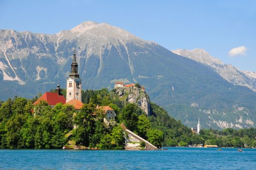 Pilgrimskyrkan för jungfru Marias himmelsfärd - BLED Slovenien 2012