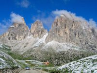 Sassopiatto, Punta Grohmann, Sassolungo - DOLOMITERNA Italien 2005